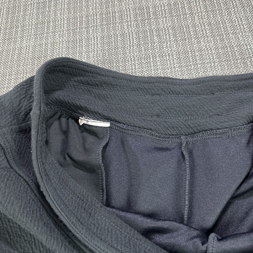 Prana Joggers Womens Large‎ Pull On Pants Black Textured Comfort Outdoors Lounge - Picture 9 of 11